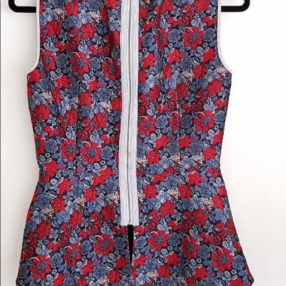 BCBGMaxAzria Jaclyn sleeveless peplum top - Picture 5 of 8